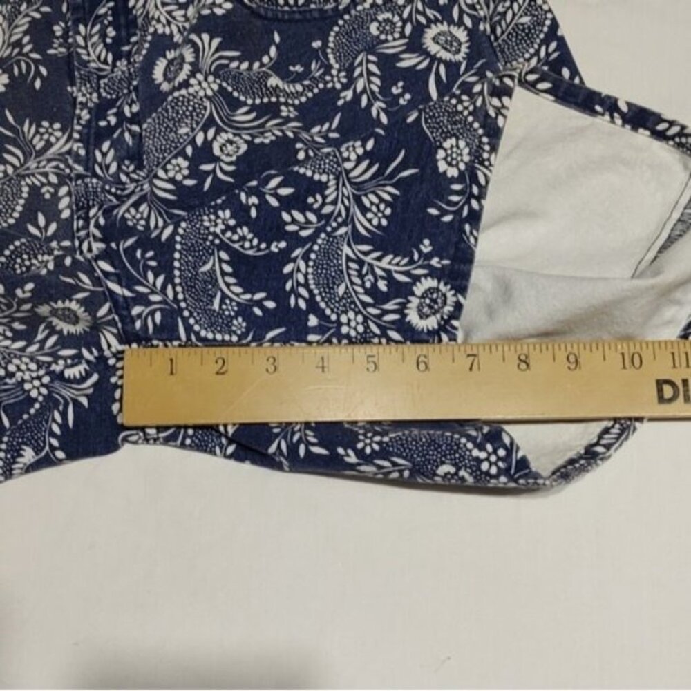 Vintage 90s Grunge Bandana Print Denim Shorts 3 Guess George Marciano - Picture 10 of 10